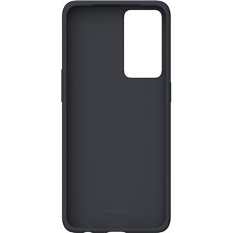 Coque Silicone Noir BigBen Connected pour Oppo Reno 8 Lite