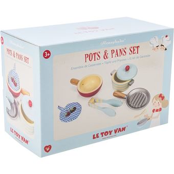 Ensemble de Casseroles Le Toy Van Pour cuisine pour enfants