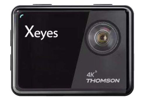 Caméra sport Thomson Xeyes 4K WiFi Noir