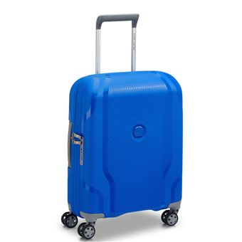 DELSEY PARIS - CLAVEL - Valise cabine rigide 55 cm x 40 cm x 20 cm - 35 L - S - Bleu electrique