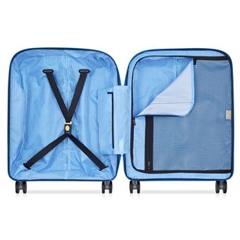 DELSEY PARIS - CLAVEL - Valise cabine rigide 55 cm x 40 cm x 20 cm - 35 L - S - Bleu electrique