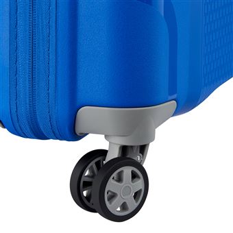 DELSEY PARIS - CLAVEL - Valise cabine rigide 55 cm x 40 cm x 20 cm - 35 L - S - Bleu electrique