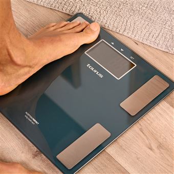 Pèse-personne impédancemètre Taurus Inception Perfect 10 utilisateurs Noir Gris