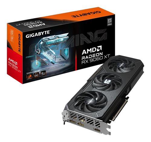 Carte Graphique Gigabyte AMD Radeon RX 9060 XT GAMING OC 16G