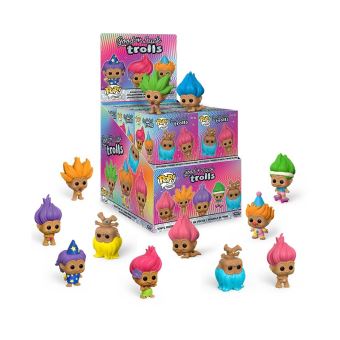 Set de Figurines Funko Pop Trolls Mystery Minis Modèle aléatoire