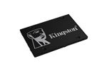 Kingston KC600 - SSD - chiffré - 1 To - interne - 2.5" - SATA 6Gb/s - AES 256 bits - Self-Encrypting Drive (SED), TCG Opal Encryption