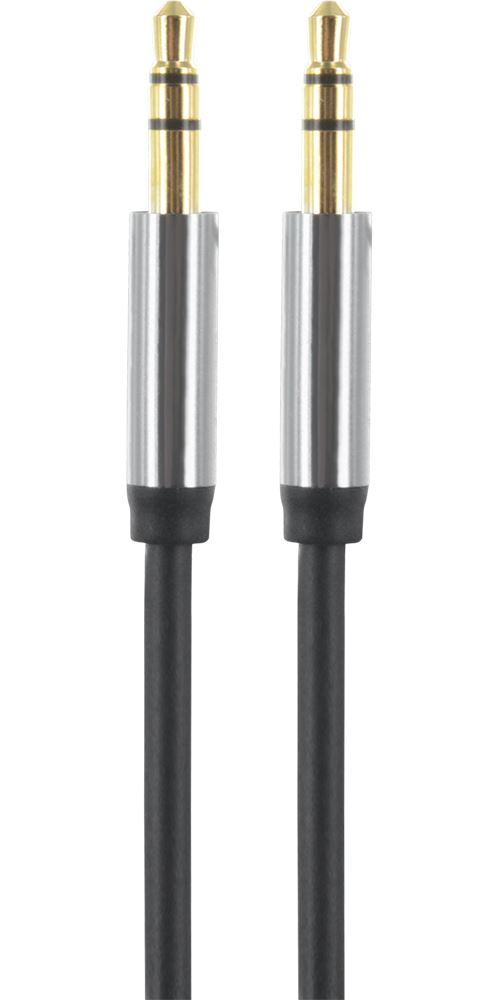 Câble audio Jack 3.5/Jack 3.5 noir