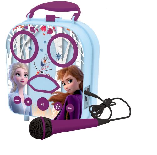 Mon Karaoke secret port Lexibook Disney La Reine des Neignes