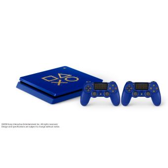Console Sony PS4 500 Go Edition Limitée Days of Play + 2ième Manette Dual Shock 4