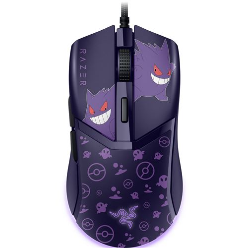 Souris gaming avec fil Razer Cobra Pokémon Gengar Edition