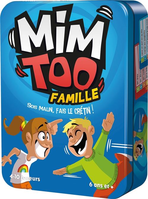 Boite de Jeu d’ambiance Asmodee Mimtoo Famille Nouvelle Édition