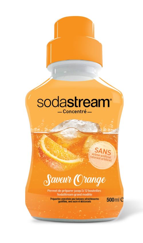 Concentré Saveur Orange 500 ml Sodastream