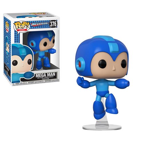 MEGA MAN-BOBBLE HEAD POP N°376-MEGA MAN JUMPING