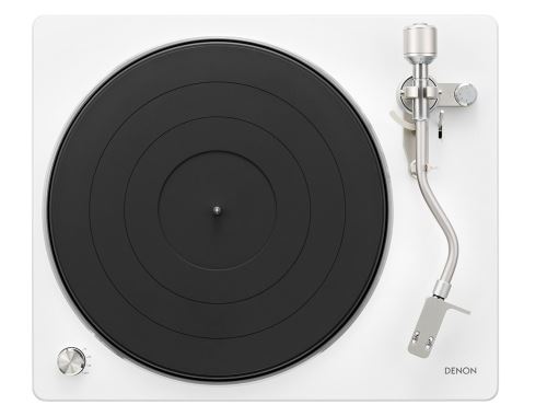 Denon Blanc Platine Vinyle Dp-450Usb Avec Clé Usb