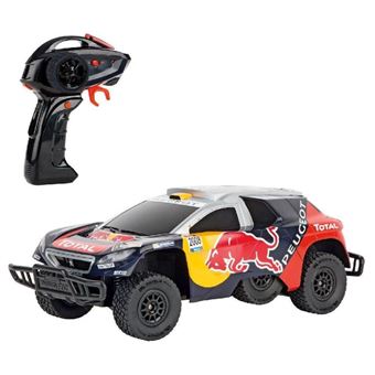 Voiture radio commandée Carrera Peugeot 08 DKR 16 Red Bull