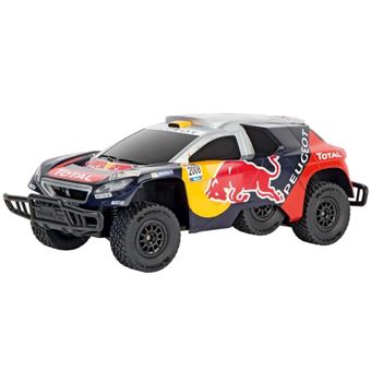 Voiture radio commandée Carrera Peugeot 08 DKR 16 Red Bull