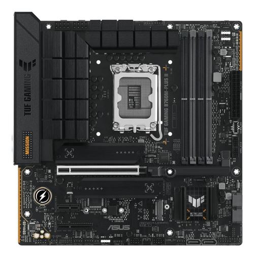 Carte mère ASUS TUF GAMING B760M-PLUS II micro ATX Socket LGA1700 Chipset Intel B760