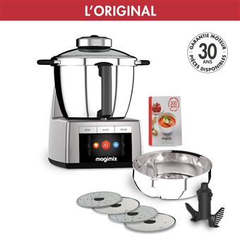 Magimix Cook Expert - Robot cuiseur - 3.5 litres - 900 Watt - Chrome mat - avec balance de cuisine