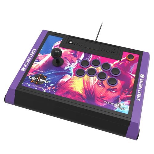 Manette Fighting Stick Alpha Hori Edition Street Fighter 6 pour PS5/PS4/PC