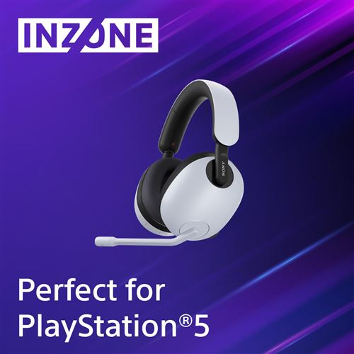 Casque gaming sans fil Sony INZONE H7 (WH-G700) Blanc Casque gaming sans fil Sony INZONE H7 (WH-G700) Blanc