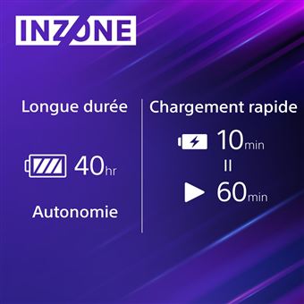 INZONE H7, Casque pour jeux sans fil