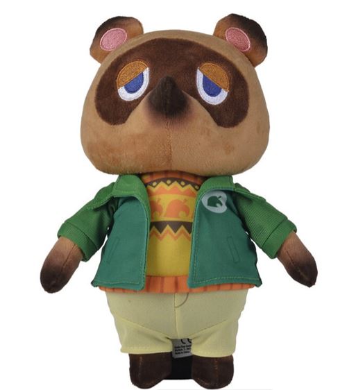 Nintendo Multicolore Peluche Animal Crossing Tom Nook Winter 25 Cm