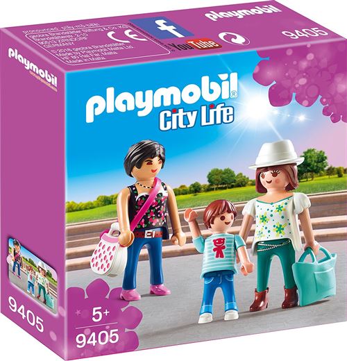 Playmobil City Life Les boutiques 9405 Femmes avec enfant