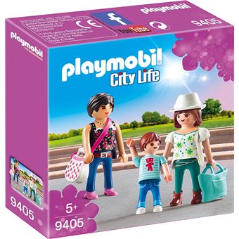Playmobil City Life Les boutiques 9405 Femmes avec enfant