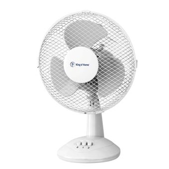 Ventilateur Socle King D'Home VEL323H Blanc