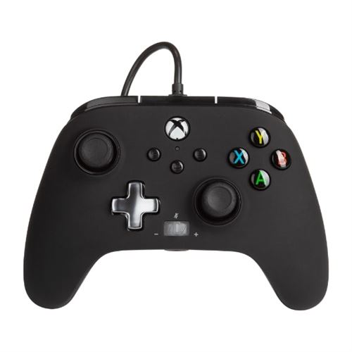 XBOX ONE Manette filaire Power A Am&eacute;lior&eacute;e pour Xbox Series X S Noir