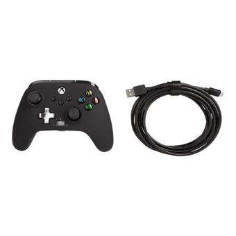 Manette filaire Power A Améliorée pour Xbox Series X S Noir