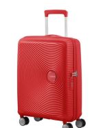 Valise cabine extensible American Tourister Soundbox 55 cm Taille S 4 roues Rouge