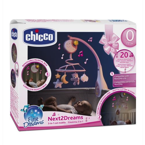Jeu d'éveil Chicco Mobile Next2Dreams Rose