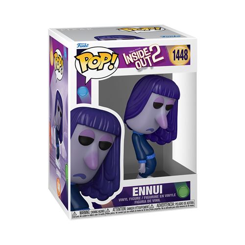 Figurine Funko Pop Disney Vice-Versa Inside Out 2 Ennui État correct - Funko reconditionné disponible sur Fnac