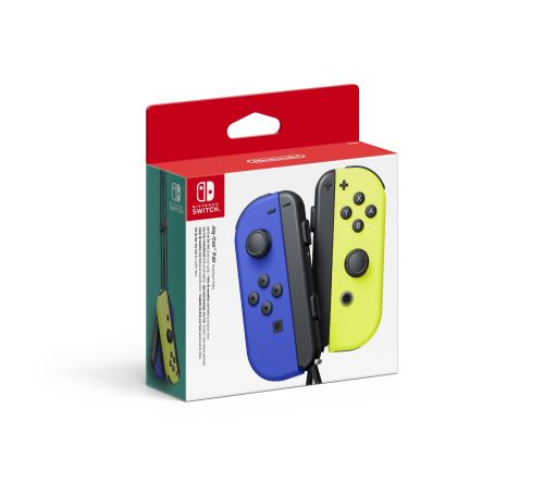 NINTENDO JOY-CON NEON BLUE YELLOW