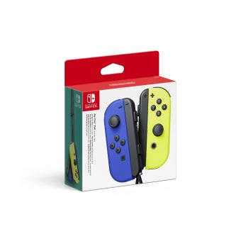 NINTENDO JOY-CON NEON BLUE YELLOW