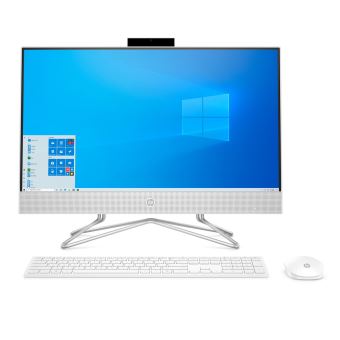 Pc Tout En Un Hp 24 Dp0036nf 23 8 Intel Core I7 8 Go Ram 512 Go Ssd Argent Pc Tout En Un Achat Prix Fnac