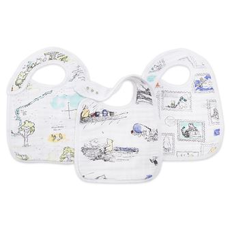 Lot de 3 bavoirs Disney Winnie the Pooh