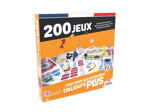 Jeu de société traditionnel Ducale Ducale Coffret 200 Jeux Pour Tous Nouveau