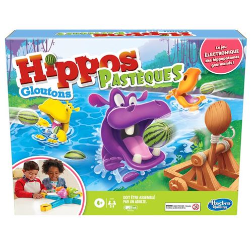 Jeu classique Hasbro Gaming Hippos Gloutons Pastèques