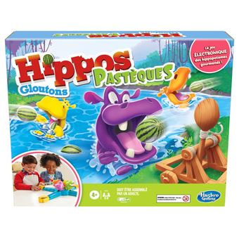 Jeu classique Hasbro Gaming Hippos Gloutons Pastèques - 1