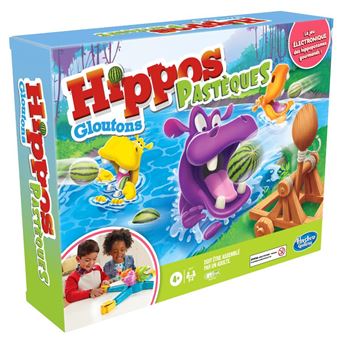 Jeu classique Hasbro Gaming Hippos Gloutons Pastèques