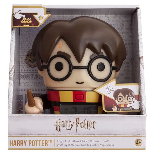 Harry potter - reveil lumineux hermione 14 cm, musiques, sons & images