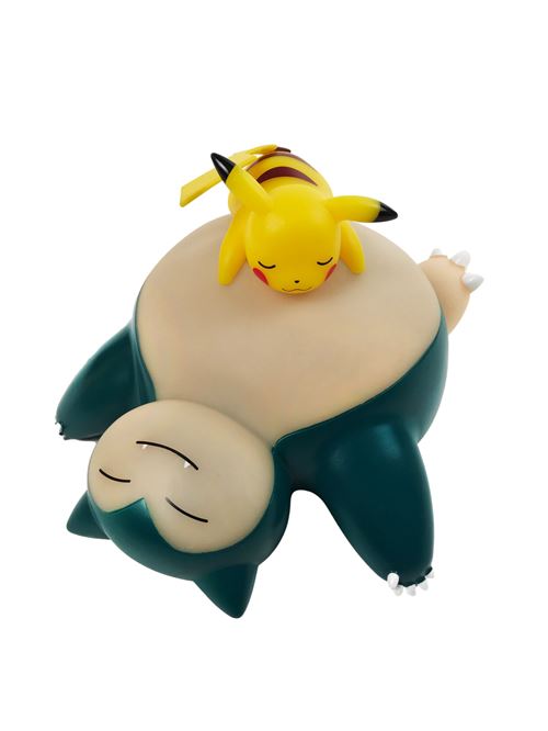 Figurine Teknofun Pokémon Snorlax et Pikachu 3D lampe LED