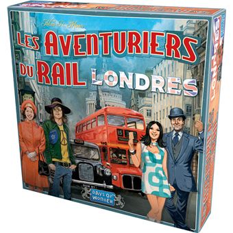 Jeu de stratégie Asmodee Les Aventuriers du Rail Londres