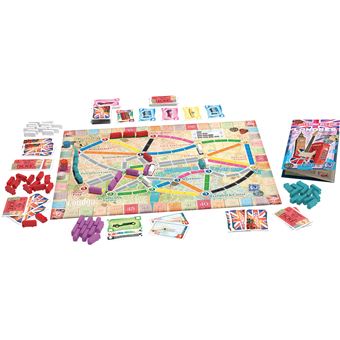 Jeu de stratégie Asmodee Les Aventuriers du Rail Londres