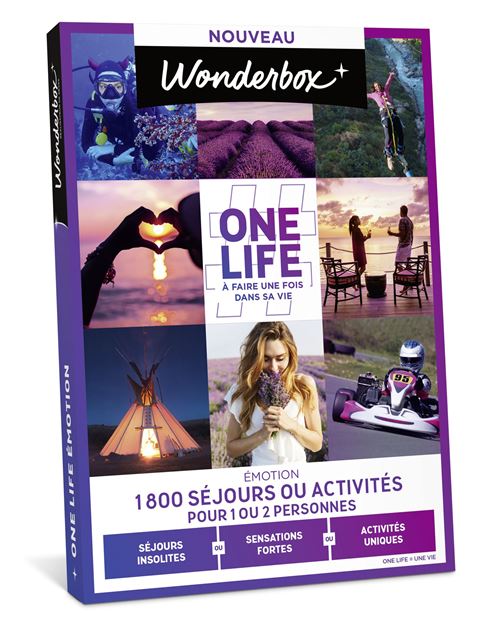 Coffret Cadeau Wonderbox One Life Emotion