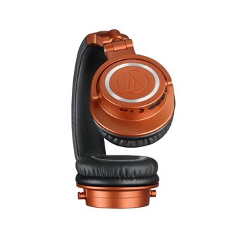 Casque sans fil circum-aural Audio-Technica ATH-M50xBT2MO Bluetooth Edition limitée Noir et orange