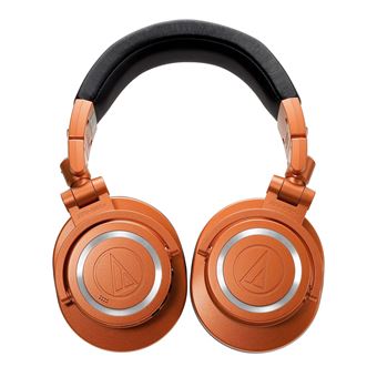 Casque sans fil circum-aural Audio-Technica ATH-M50xBT2MO Bluetooth Edition limitée Noir et orange