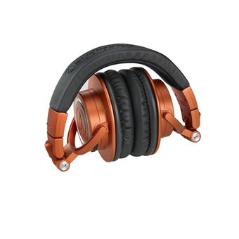 Casque sans fil circum-aural Audio-Technica ATH-M50xBT2MO Bluetooth Edition limitée Noir et orange